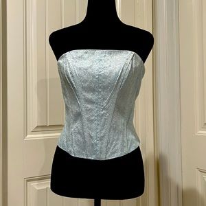 Morgan and Co by Linda Bernell glittery Corset top size 9/10